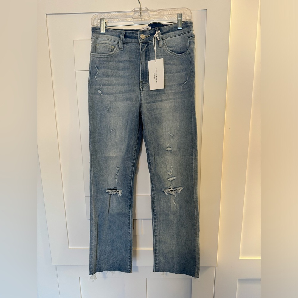 Flying Monkey size 29 crop jeans